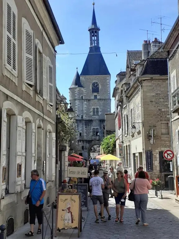 Appartement 48m2 pour 6 personnes au centre ville historique avec parking gratuit et une borne de recharge pour voiture à 10 metres
