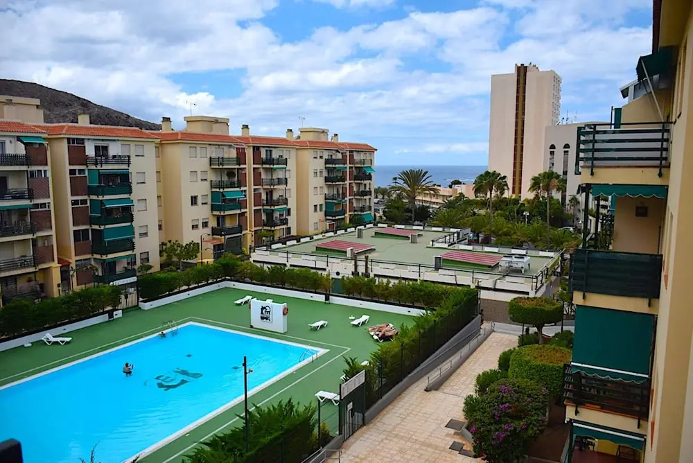 Apartment With 3 Bedrooms in Los Cristianos, With Wonderful sea View, Shared Pool, Furnished Balcony Near the Beach