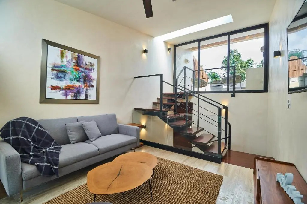 Ecochic Tulum Vibe PentHouse with Private Pool in Aldea Zama Exclusive Gated Community