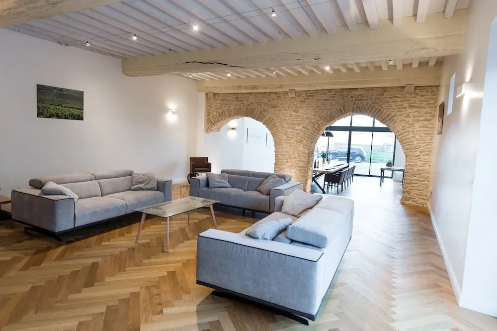 Aux Cortons - Maison avec vue sur le vignoble