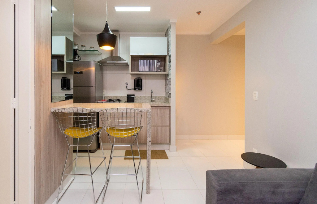 Apartamento de 1 quarto no Ed. Metropolitan Barcelona - Próximo ao Shopping Flamboyant- Jardim Goiás - MB301A