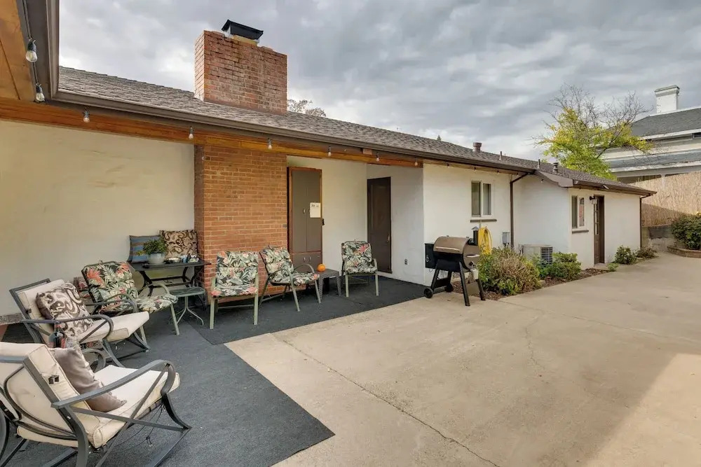 Game Room & Patio: Charming Jackson Retreat