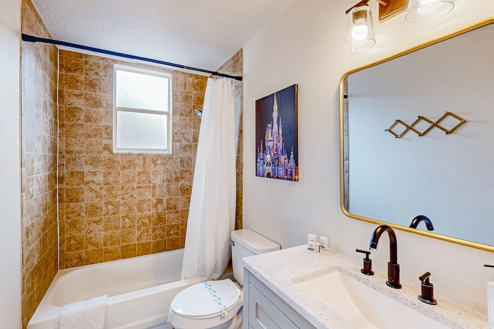 Whimsical Sunlit Retreat With Private Pool, Patio, & Game Room - Close to Parks
