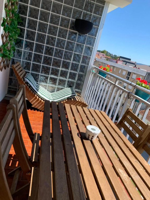 Apartamento con piscina en el centro de Sanxenxo