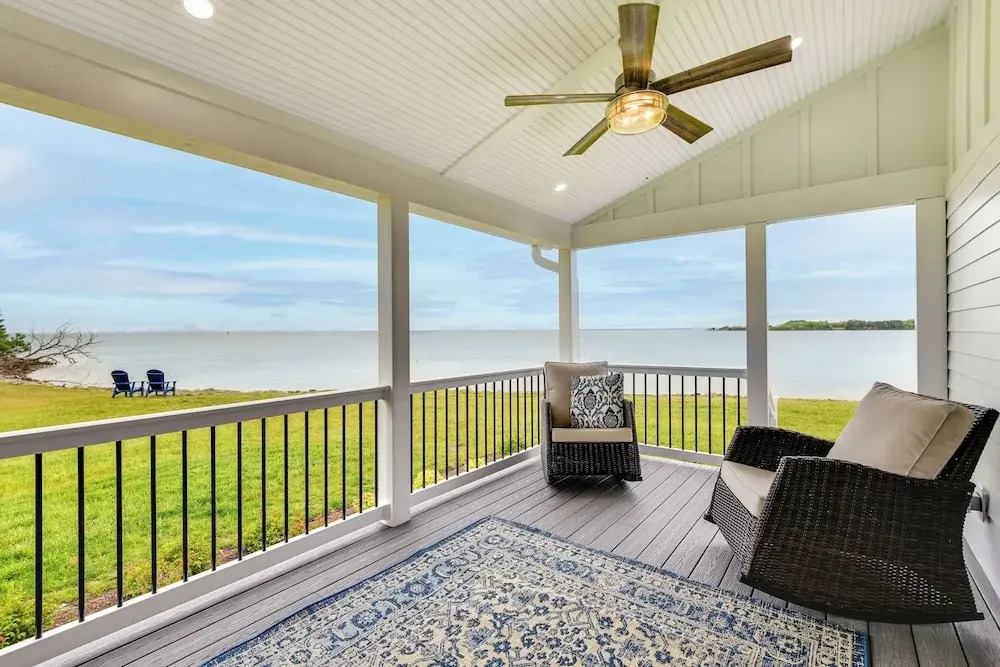 Waterfront Maryland Vacation Home: Private Beach!