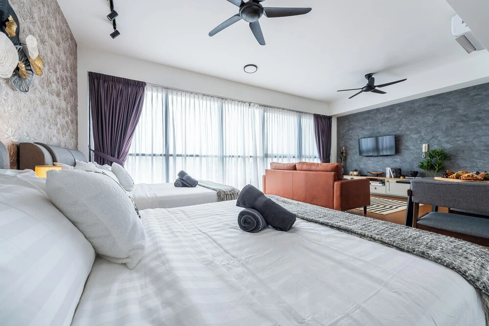 4Pax Studio with Magnificent View PJ SS2
