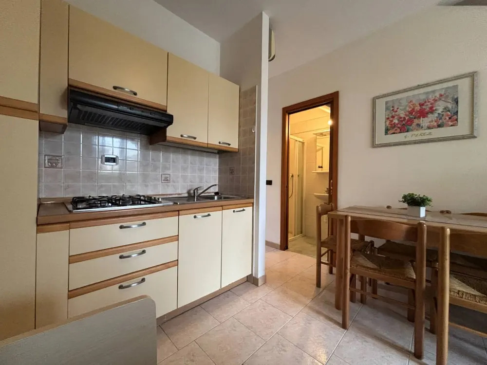 Flat for Seven Guests in Residence With Pool