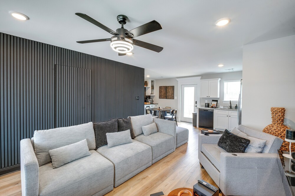 Steps to Boardwalk & Beach! Stylish Biloxi Home