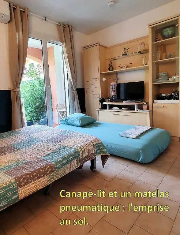 Douillet et calme, Jasmins Studio en Côte d'Azur