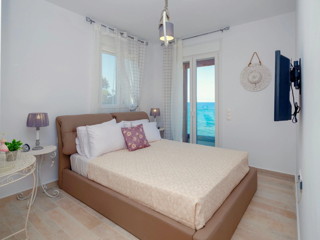 Thalassa Beachfront Villa with private pool