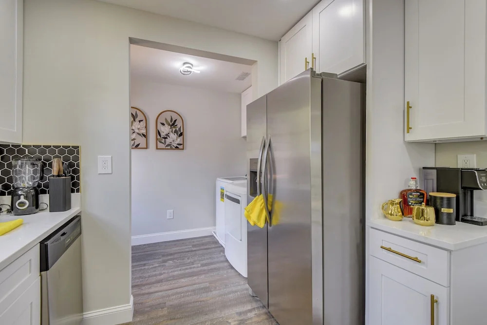 the Red Door Stylish Family Home in Falls Church