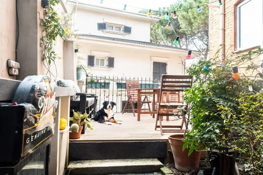 Flat With Bosphorus View and Backyard in Uskudar