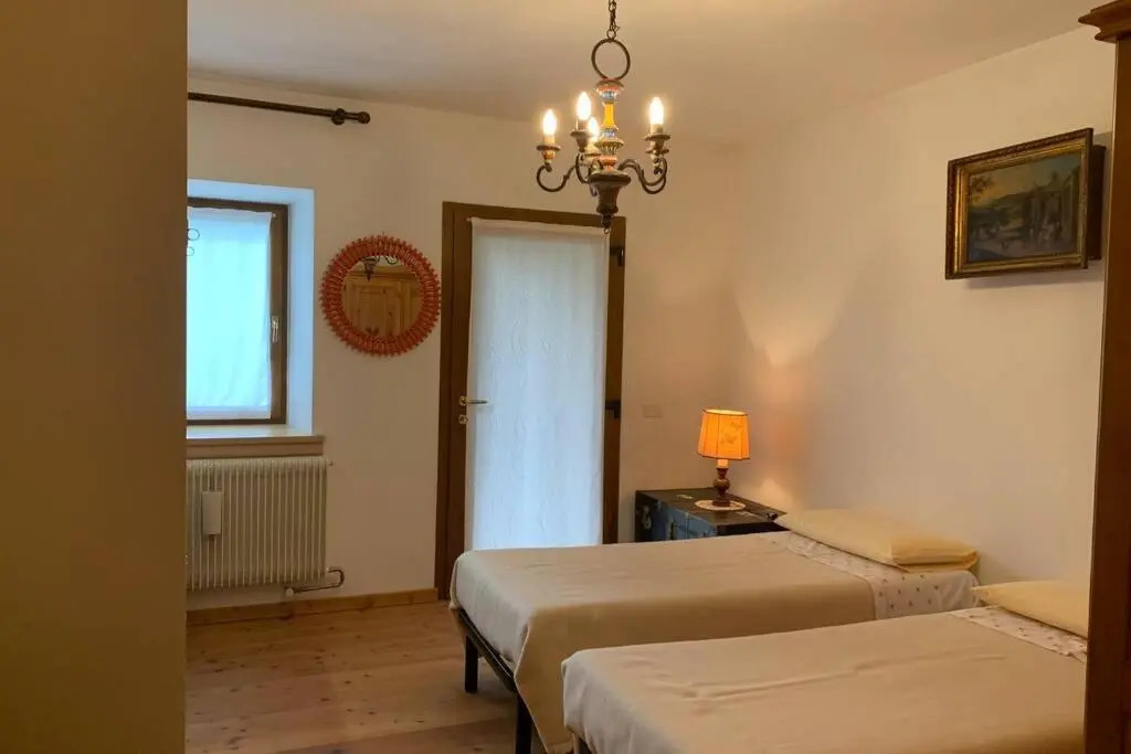 La casa del Noce, immersa nel verde delle Dolomiti