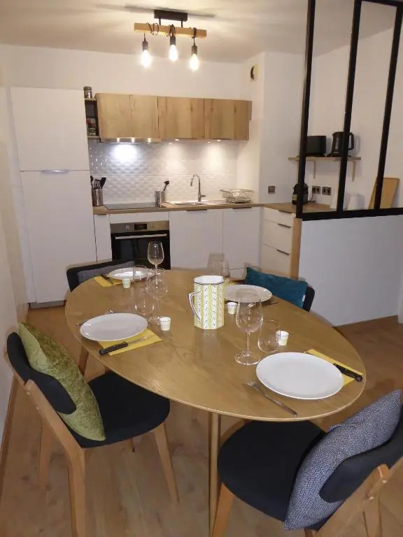 ALPINES 2 /près du funiculaire et gare sncf-garage privé-terrasse sud-46m2