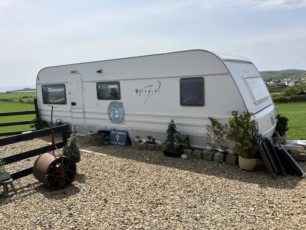 Lovely Caravan With Stunning Views Aberdaron