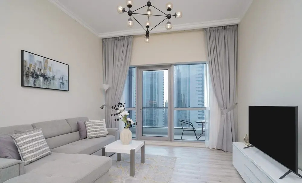 Chic Marina View Living in a Two Bedroom