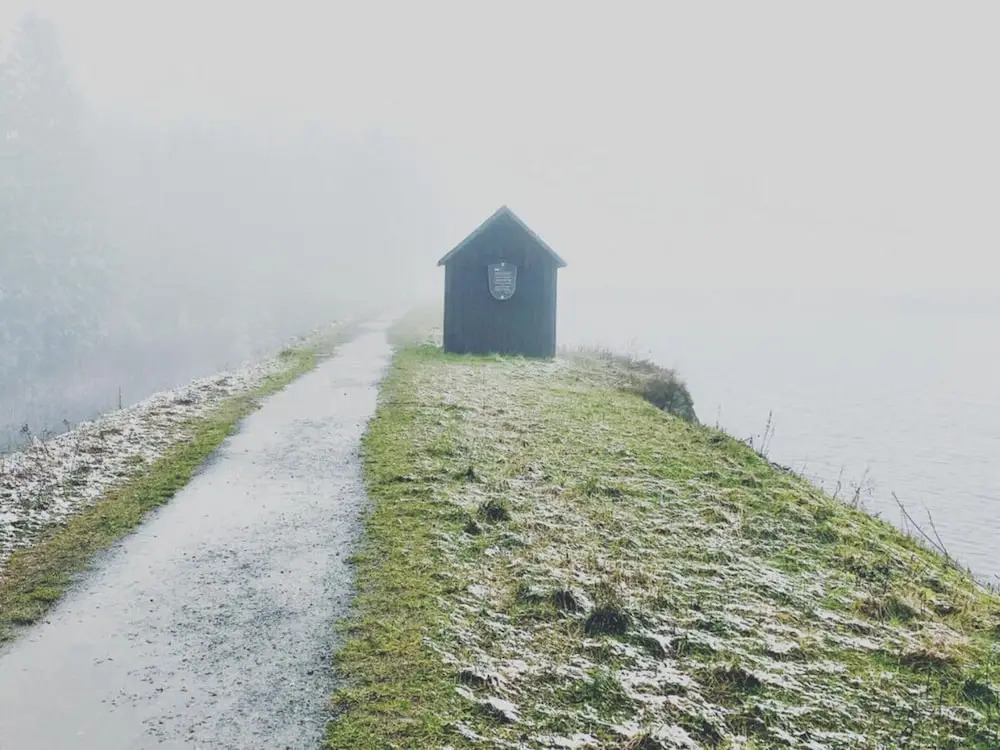 Panoramic View of Lake Harz