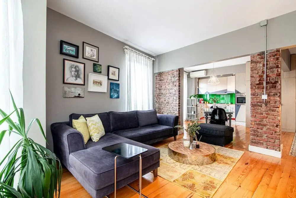 Modern Apartment with Stylish Interior in Beyoglu