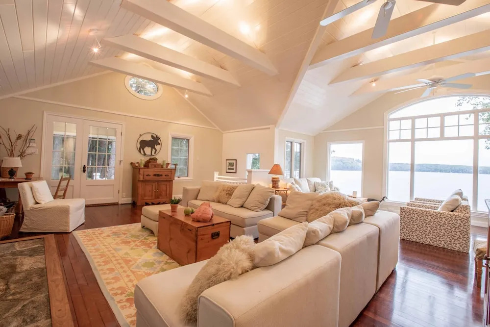 Red Pines a Lake of Bays Gem on a Very Private West Exposure 210' ft Point