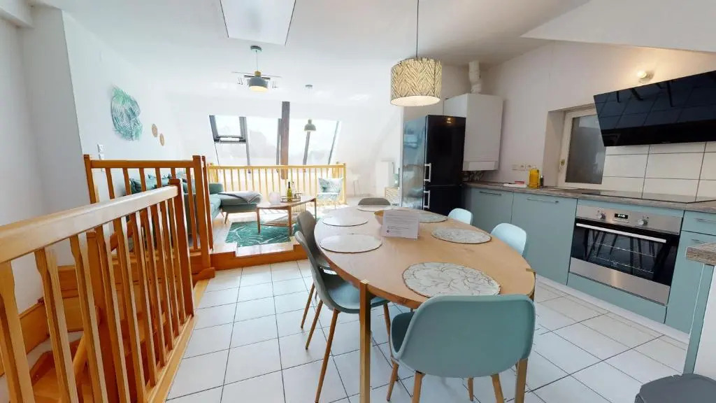 Duplex des Dominicains - 1 Parking GRATUIT - Hypercentre 6 personnes