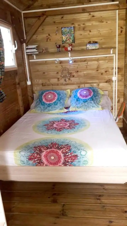 Bungalow With one Bedroom in Le Moule, With Pool Access, Enclosed Garden and Wifi - 7 km From the Beach