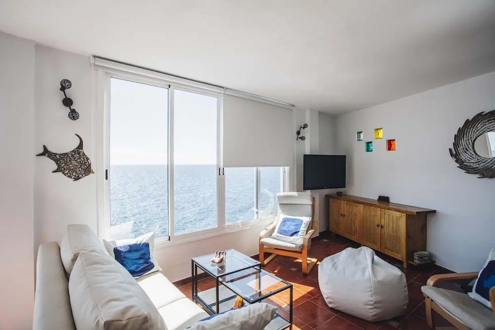 Beautiful House Above The Atlantic Ocean