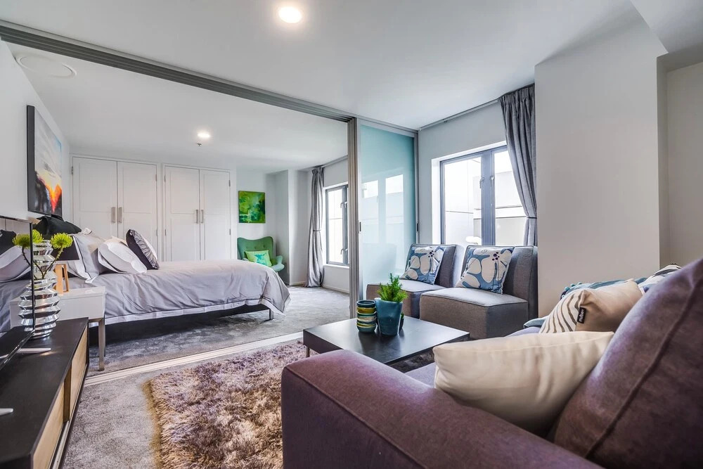 Penthouse with Mezzanine & Harbor Views