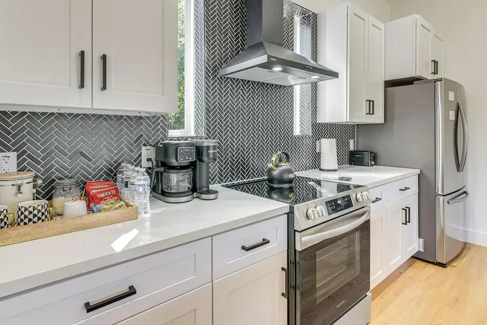 Sleek, Mod, Luxe: Soccer Fan Home Base in Houston