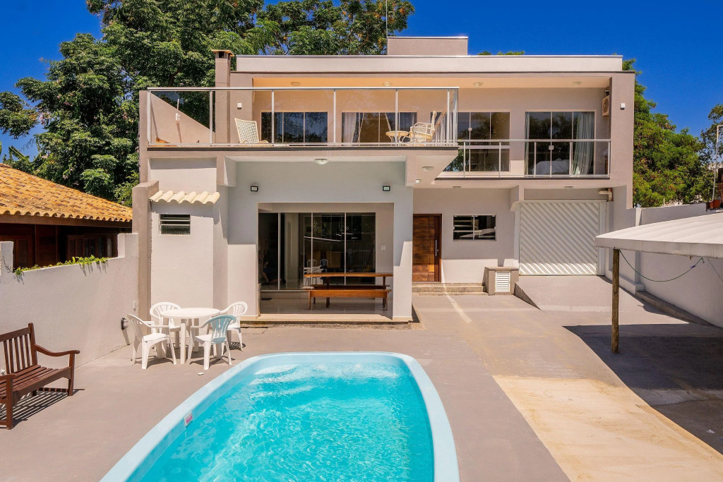 Casa De Luxo E Pé Na Areia Em Canto Grande Rce084
