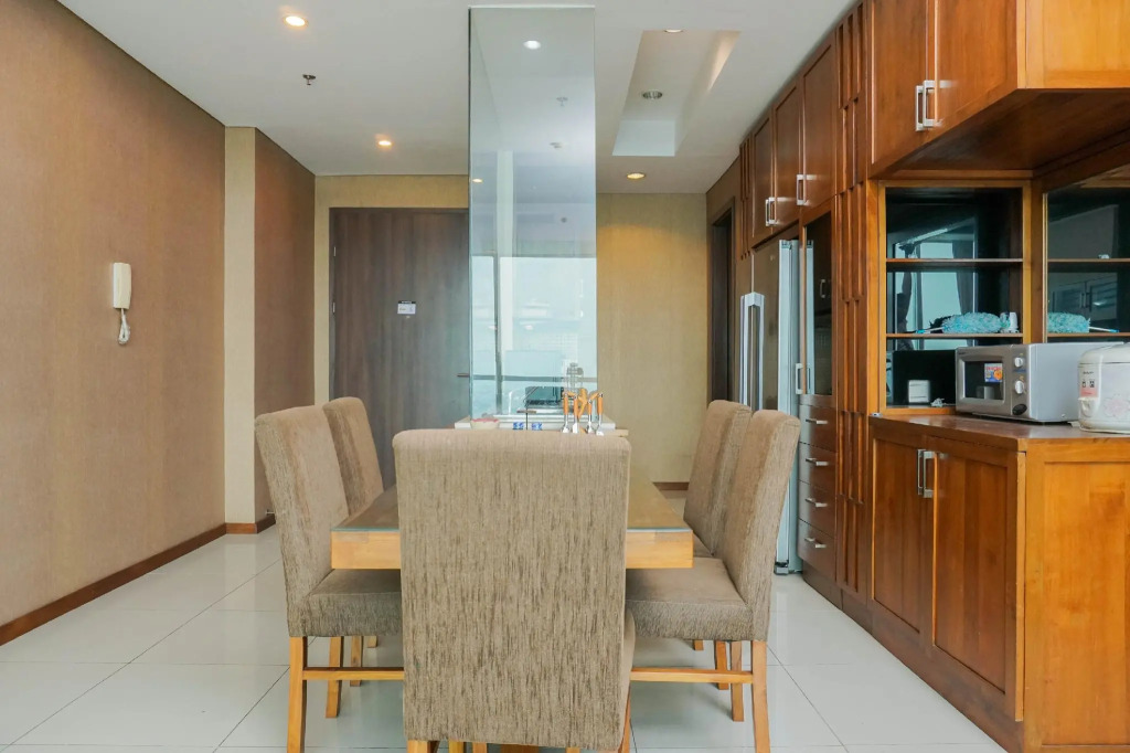 Spacious 3BR at Kemang Village Apartment By Travelio