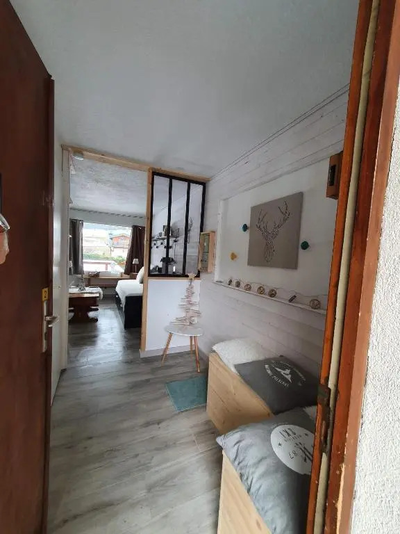 Studio rénové avec terrasse, parking , proche pistes,Villard de Lans