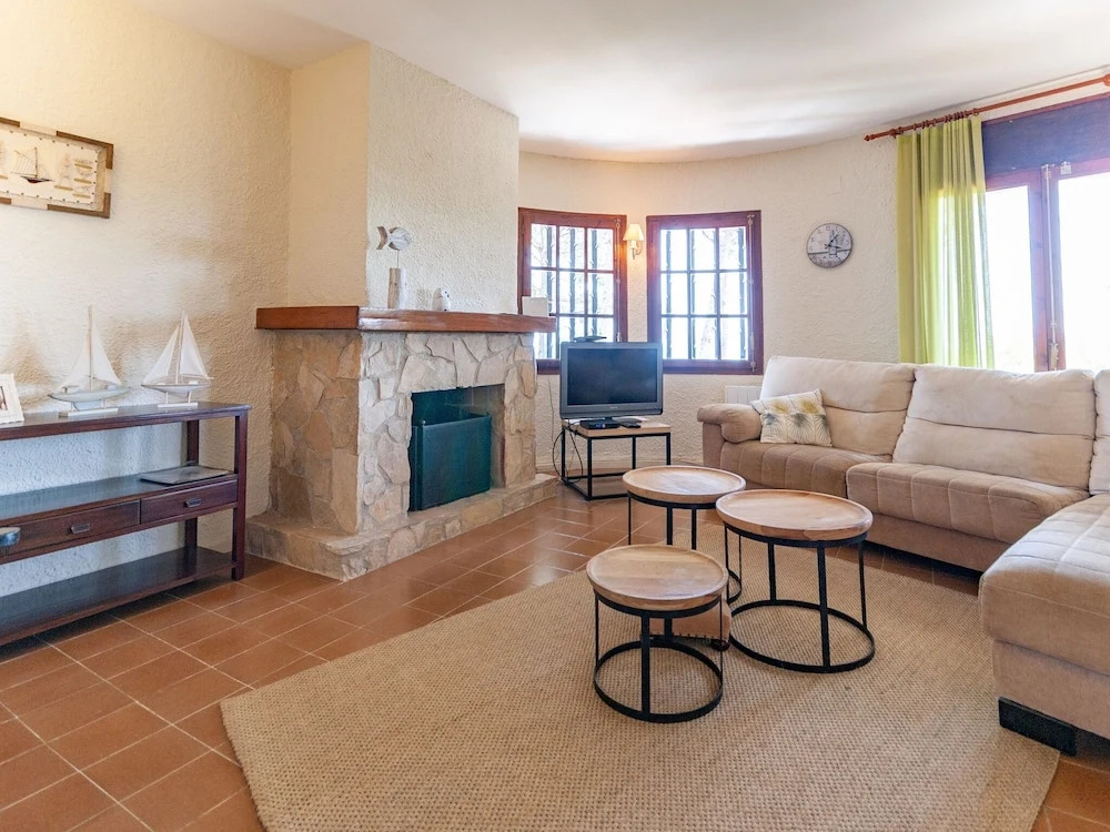 Lovely Holiday Home in Pals With Heated Pool and Sea Views