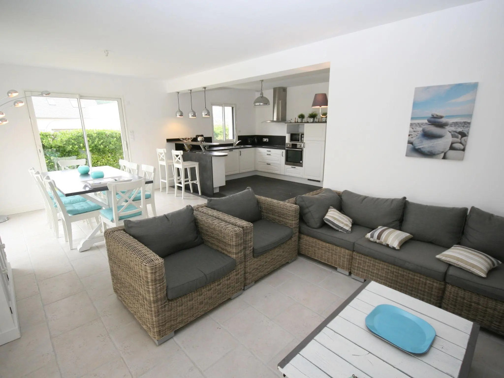 Modern and luxurious villa with a heated indoor private swimming pool