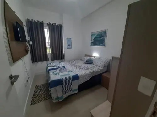 Lindo apartamento 3 dorm a 100m da praia de Perequê