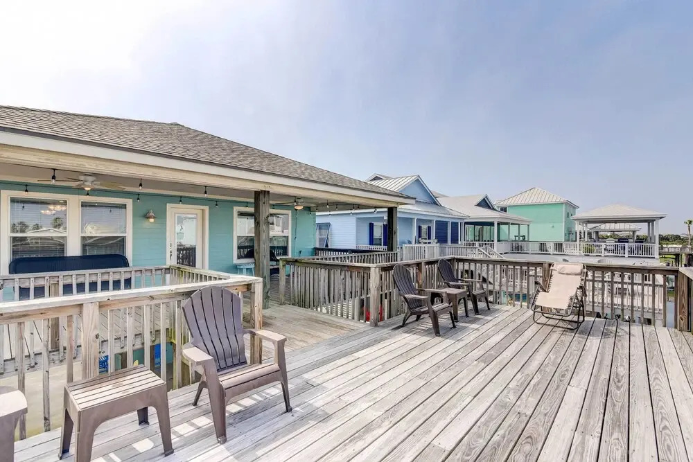 Stilted Galveston Vacation Home w/ Canal Views