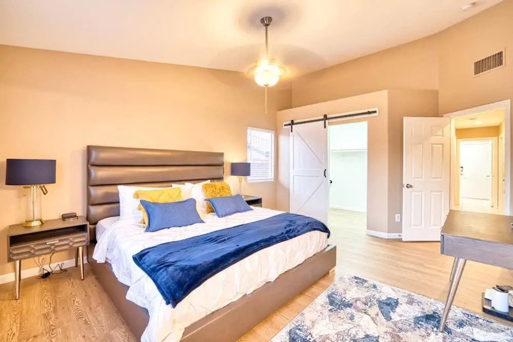 Sunny Heated Pool Retreat Near Las Vegas 1-story 3 Bedrooms Fully Equipped Island Kitchen