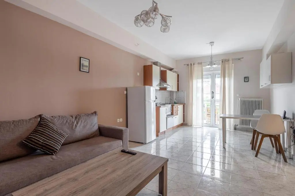 Central apartment with parking