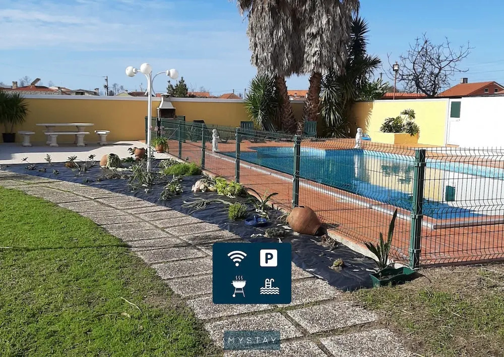 Barbecue, Jardim Priv e Parking - Mystay