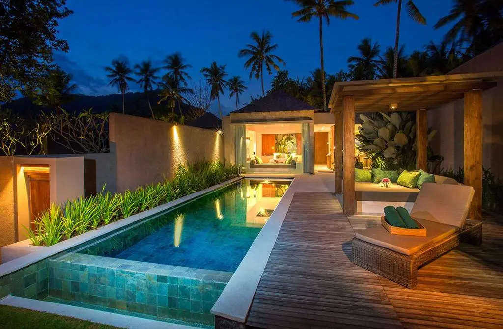 Вилла с бассейном Luxury в Отель Candi Beach Resort and Spa