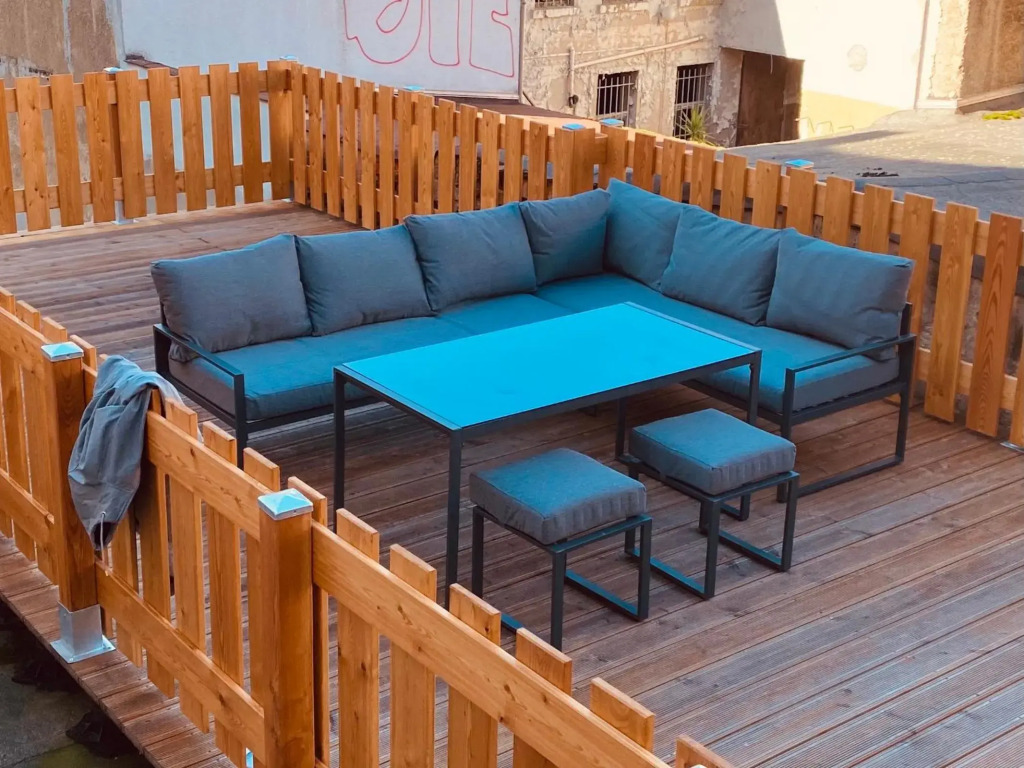 Großer Terrassentraum in Klein Venedig