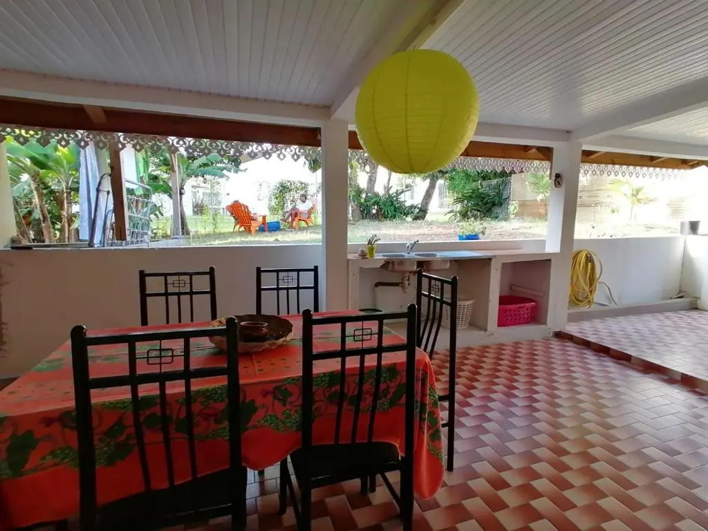 Maison de vacances créole à Rivière Salée