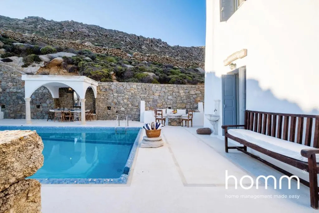 Cheerful Pool Cycladic homm 8ppl Mykonos