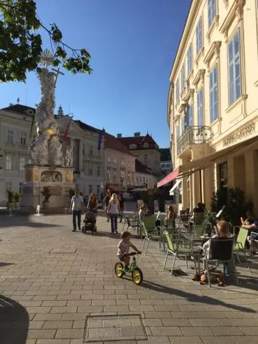 Terrasse Wohnungen mit parking in Zentrum
