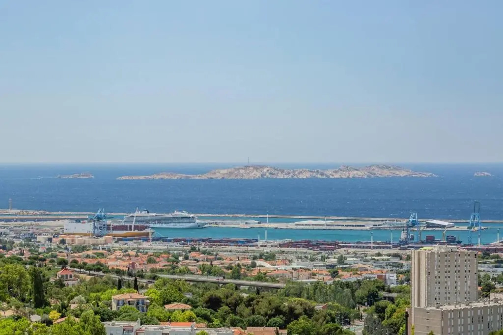 Appartement cosy Verduron vue mer panoramique