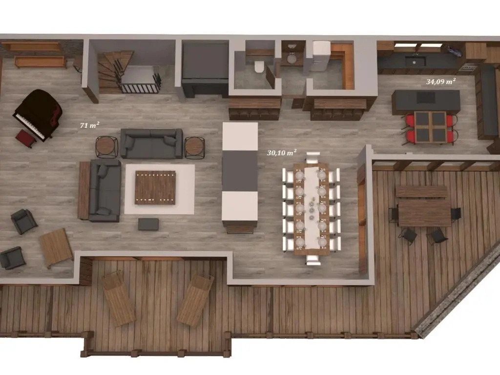 Chalet familial moderne près des pistes avec parking - FR-1-566-43