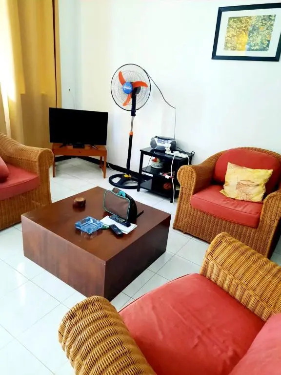 One bedroom appartement at Flic en Flac 800 m away from the beach with shared pool enclosed garden and wifi