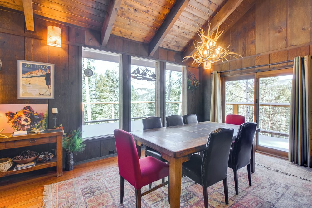 Angel Fire Cabin w/ Game Room ~ 4 Mi to Ski Resort