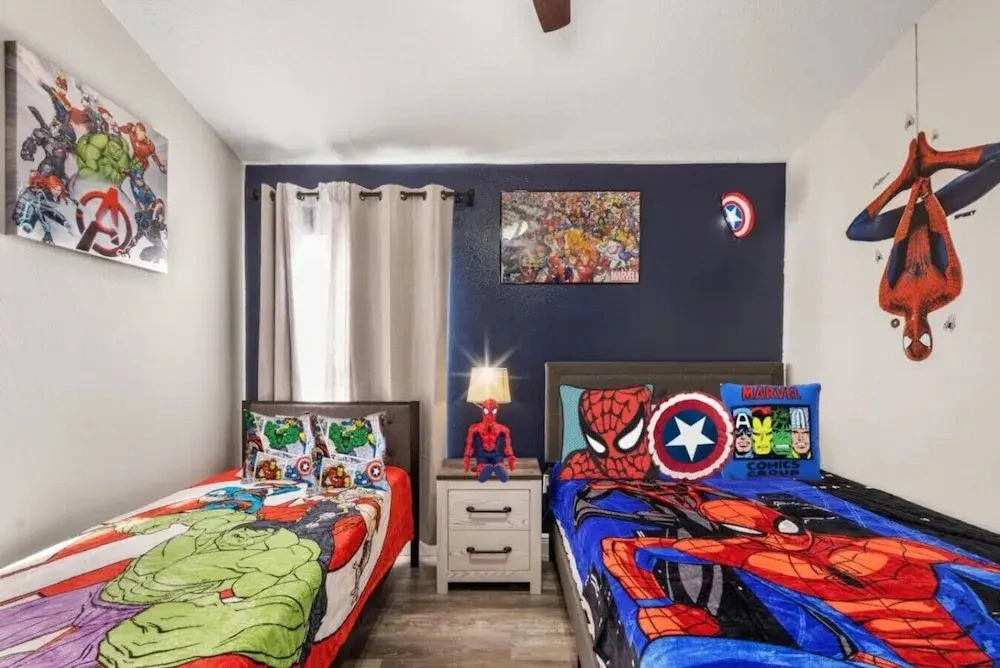 NEW King Bed Glow In The Dark Kid Cave