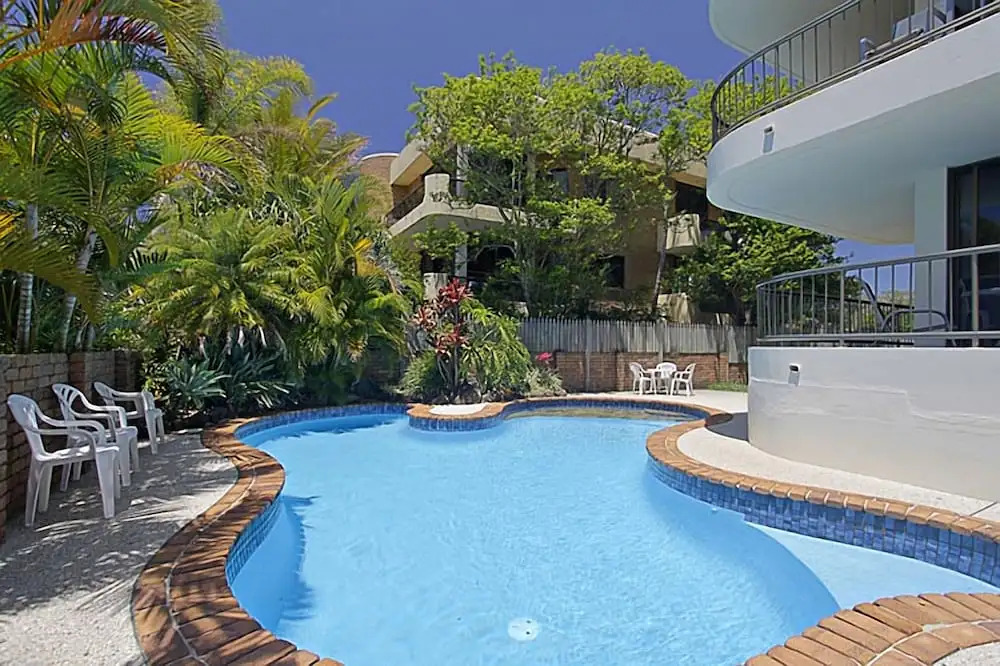 Pacific Blue - beachfront 2 BR apartment with pool