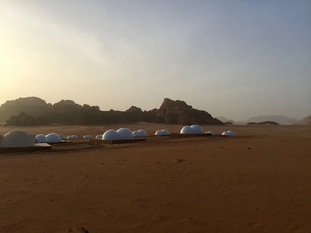 Wadi Rum UFO Luxotel - Campsite